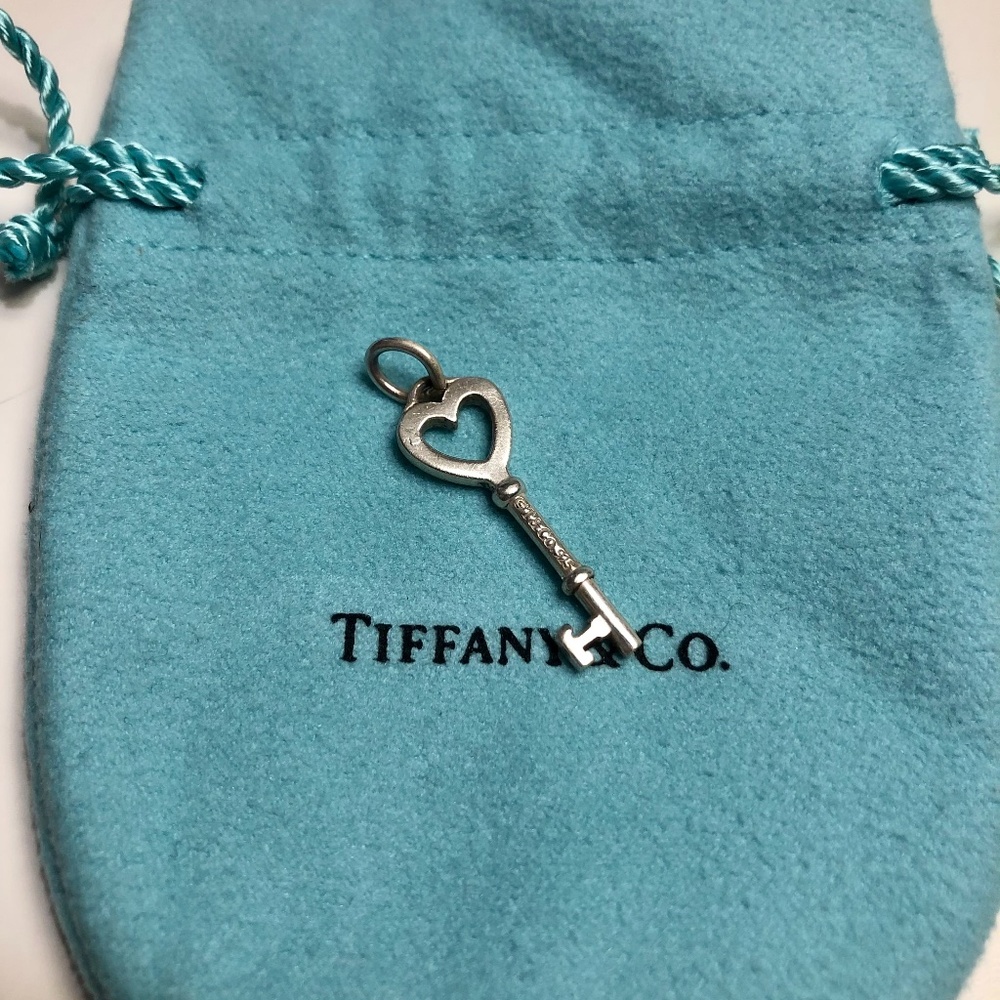 Tiffany Keys Heart key charm